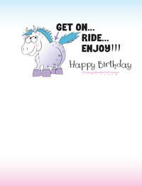 Horse Hollow Press - Horse Birthday Card | Instructions
