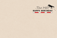 Horse Hollow Press - Horse Birthday Card | Up & Over