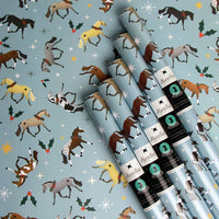 Hunt Seat Paper Co. - Christmas Horse Gift Wrap