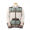 Lost Horizons Knitwear - Dakotah Hooded Wool Sweater with Western Pattern