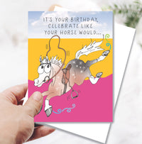 Horse Hollow Press - Horse Birthday Card | Celebrate