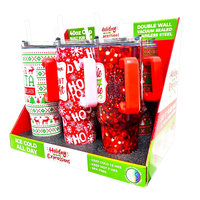 Novelty Brands - Holiday Insulated 40 oz Cup with Handle Christmas Assortment