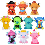 La Luna Bella - Toys - 2" Rubber Highland Cow - LLB Toys