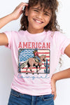 COLORBEAR - American Cowgirl Kids Graphic Tee