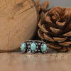 Tourtiwi - Vintage Bohemian Turquoise Ring