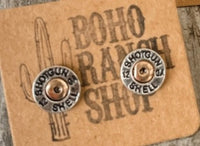 Boho Ranch Western Shot Gun Shell Earrings