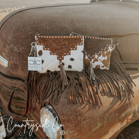 Countryside Co. - Fort Worth Cowhide Crossbody Purse