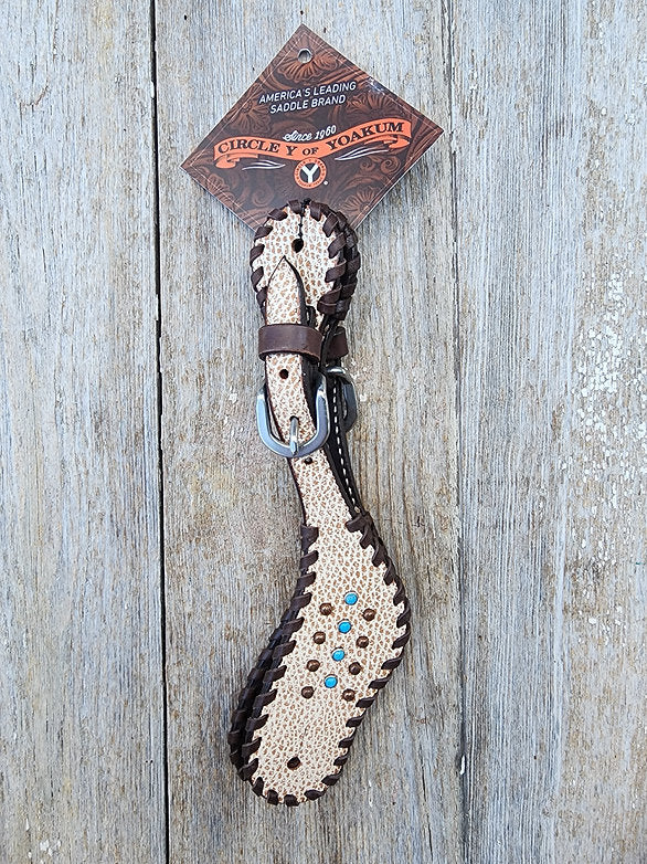 Circle Y Dakota Pinwheel Spur Straps