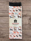 Red Barn Socks