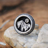 Tourtiwi - Mountains Sunset Engraved Ring