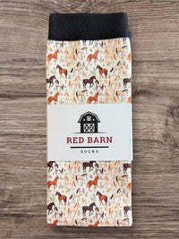 Red Barn Socks