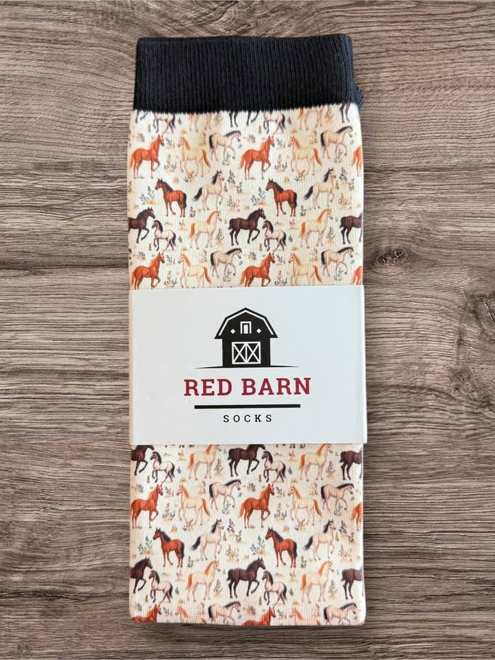 Red Barn Socks
