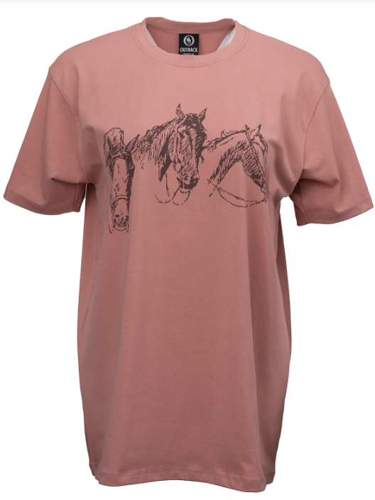 Outback Trading Triple Gallop Gang Tee