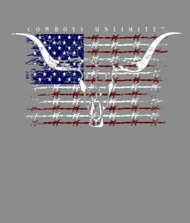 Moss Brother's Barbwire Flag Hoodie