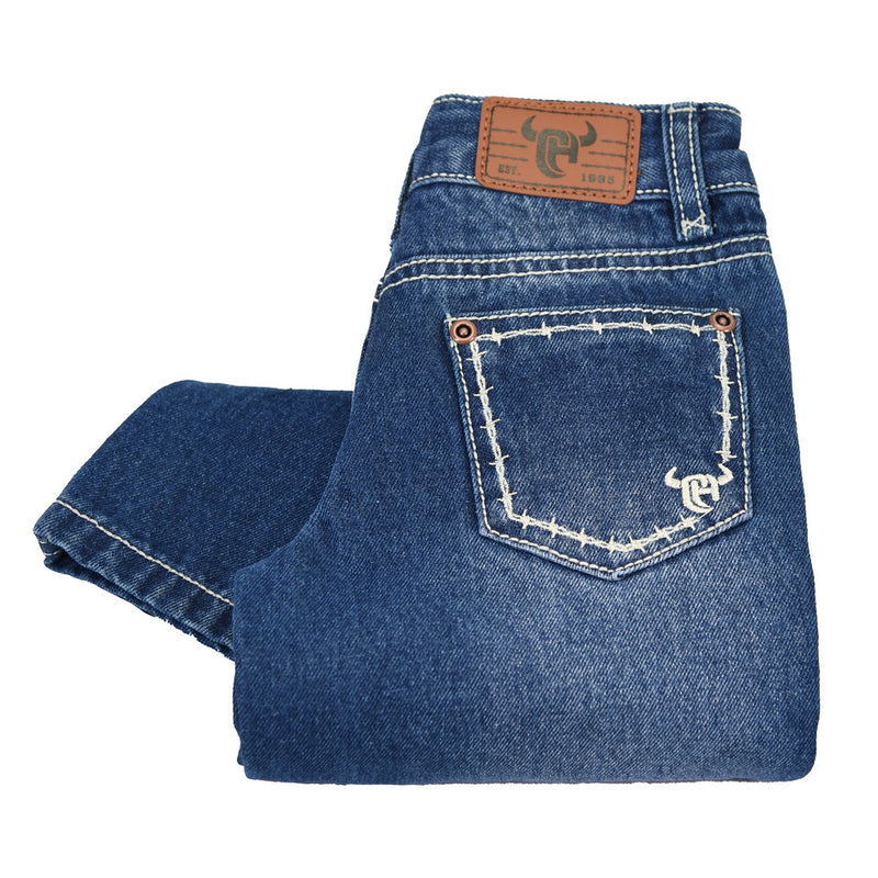 Toddler Barbed Wire Outline Jean