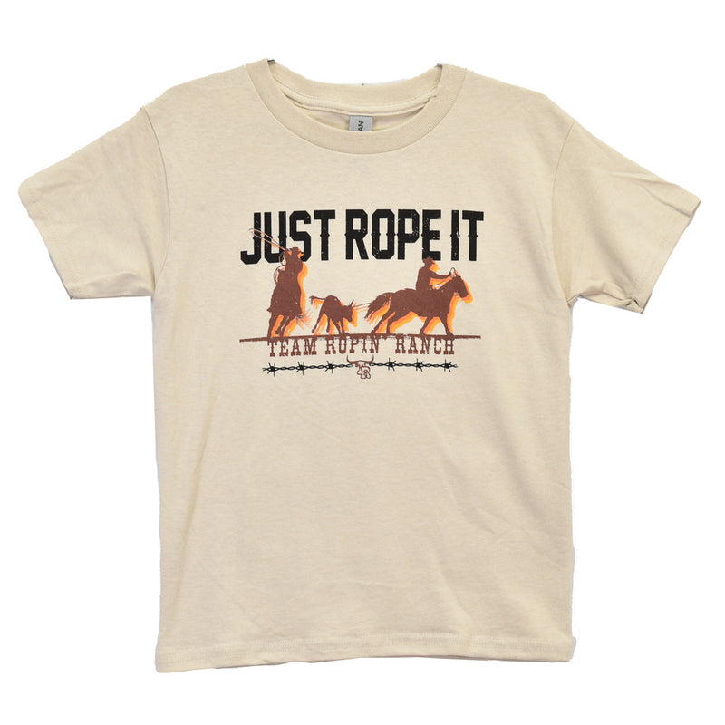 Youth Just Rope It Short Sleeve Tee