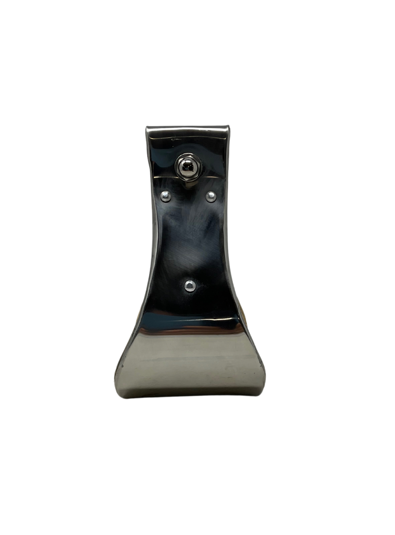Wide Bell Stirrup with Stainless Steel