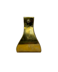 Wide Bell Stirrup with Brass