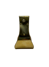 Wide Bell Stirrup with Brass