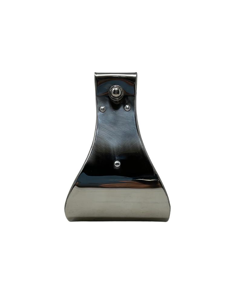 Wide Bell Stirrup with Stainless Steel