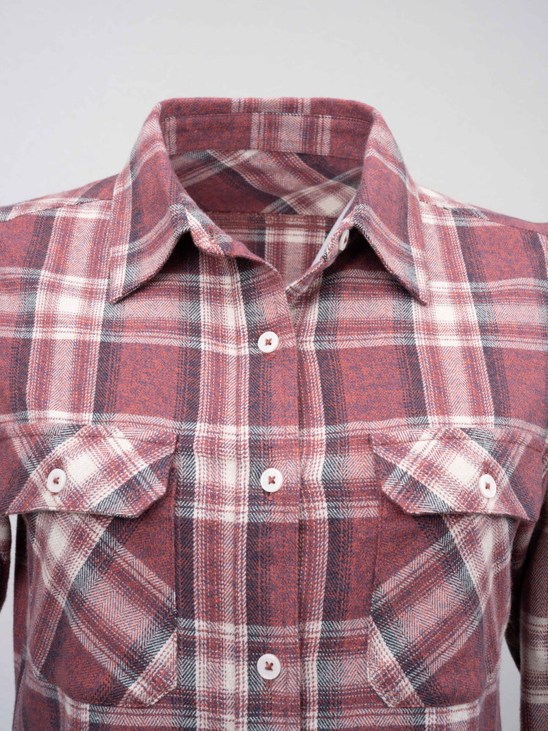 Outback Trading Cotton Plaid - Woman's