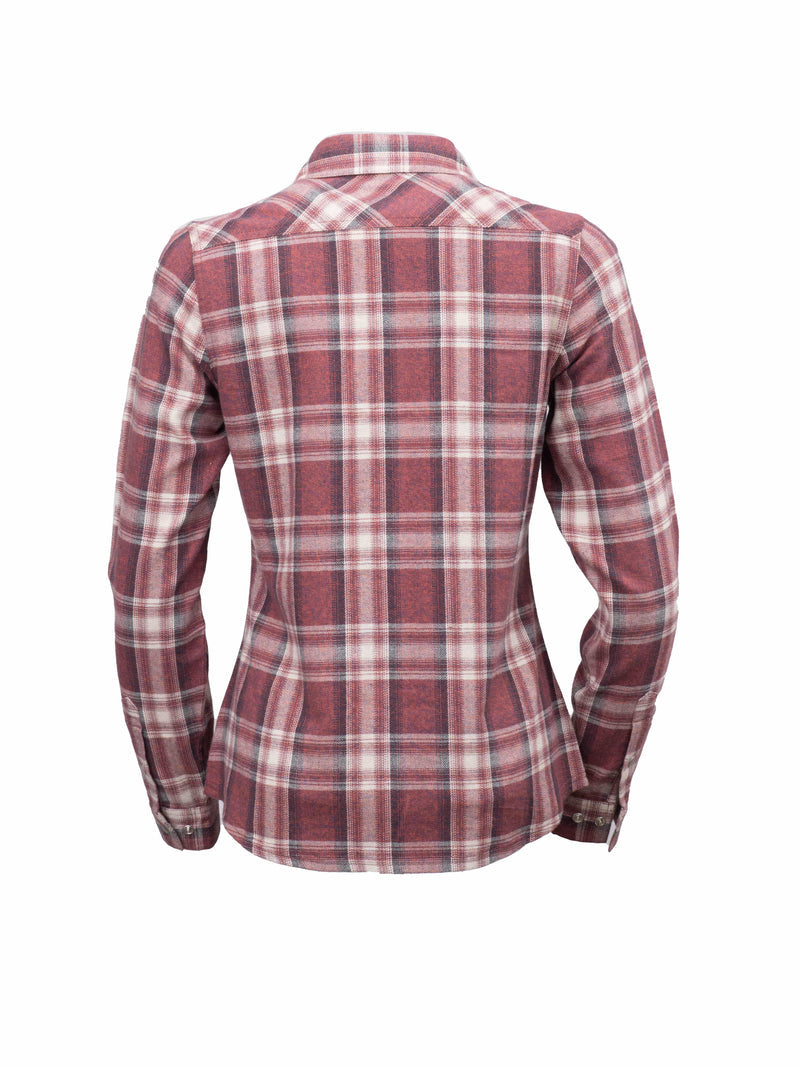 Outback Trading Cotton Plaid - Woman's