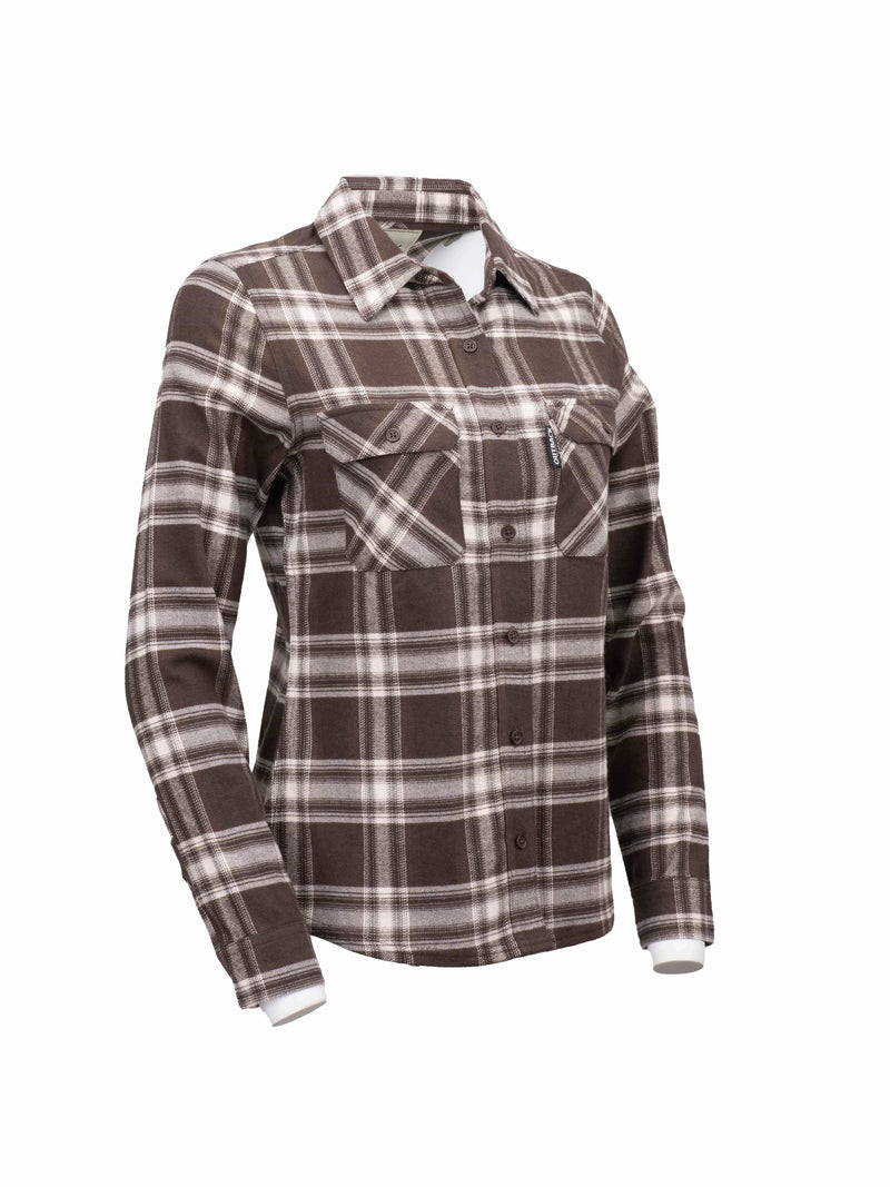 Outback Trading Cotton Plaid - Woman's