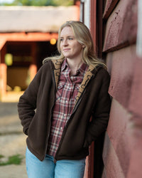 Outback Trading Cotton Plaid - Woman's
