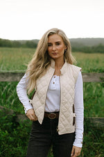 Outback Trading Quilted Riding Vest - Woman's