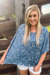 Sterling Kreek Pretty In Paisley Top