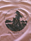 Off The Beaten Path Saddlery Adult Unisex Tee - Orchid