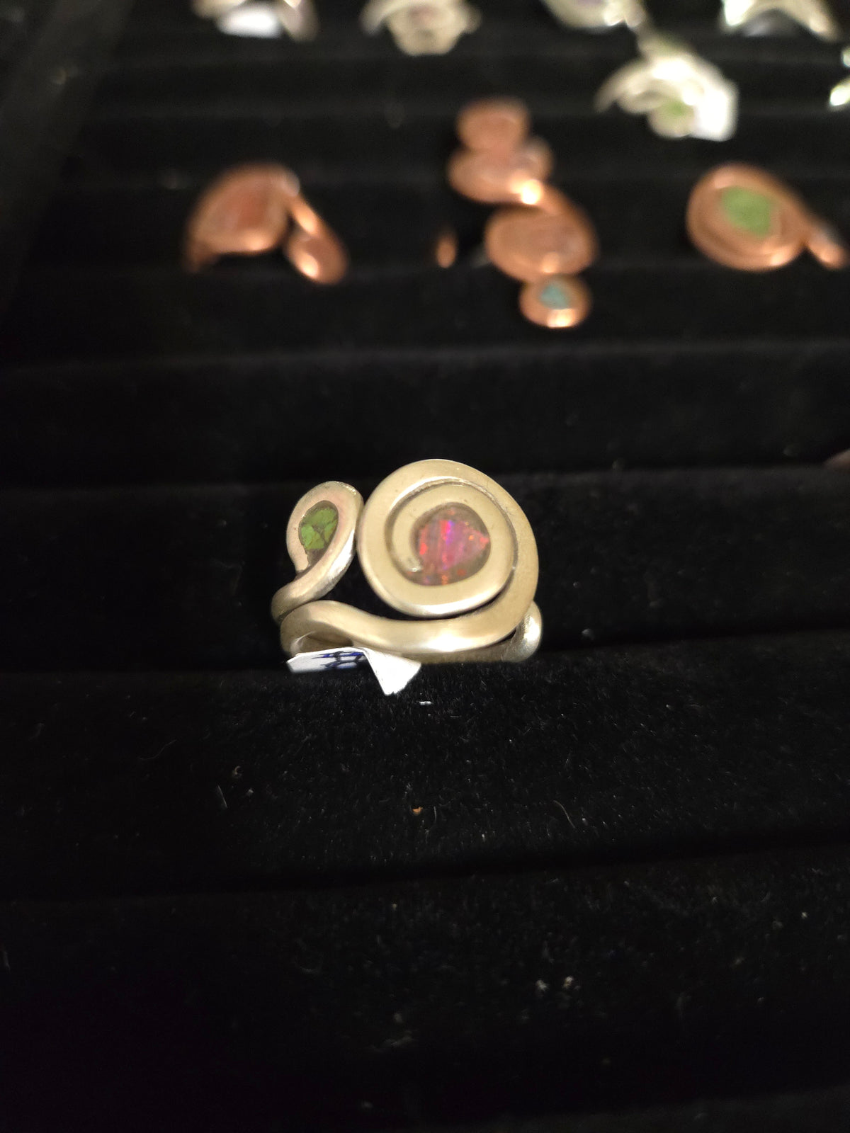 Copper and Silver Handmade Rings