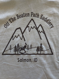 Off The Beaten Path Saddlery Youth Tees - Dusty Blue