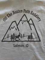 Off The Beaten Path Saddlery Youth Tees - Dusty Blue