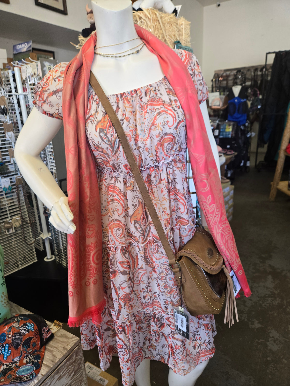 Ladies Western Dress - Paisley - Montana Co