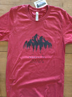 Salmon, ID Adult Unisex Tee - Red