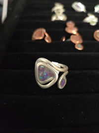 Copper and Silver Handmade Rings