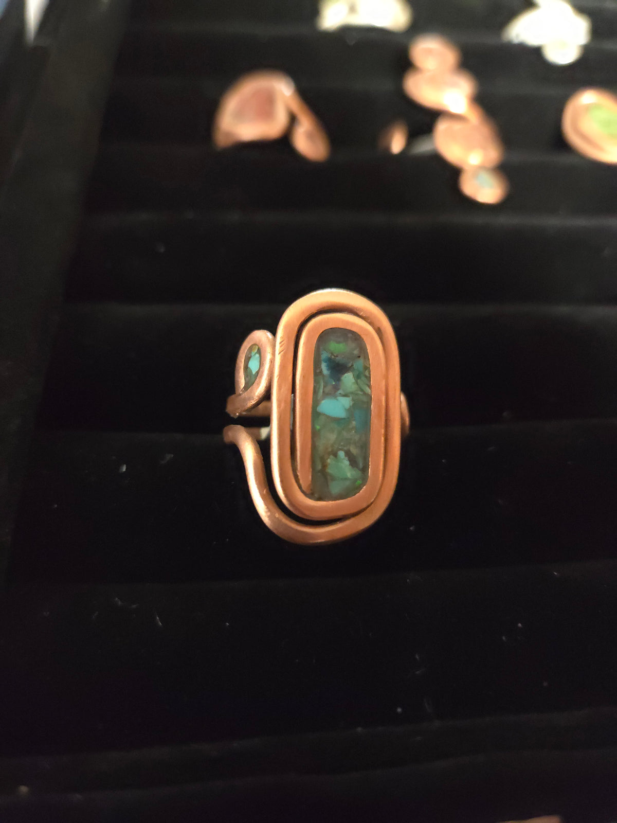 Copper and Silver Handmade Rings