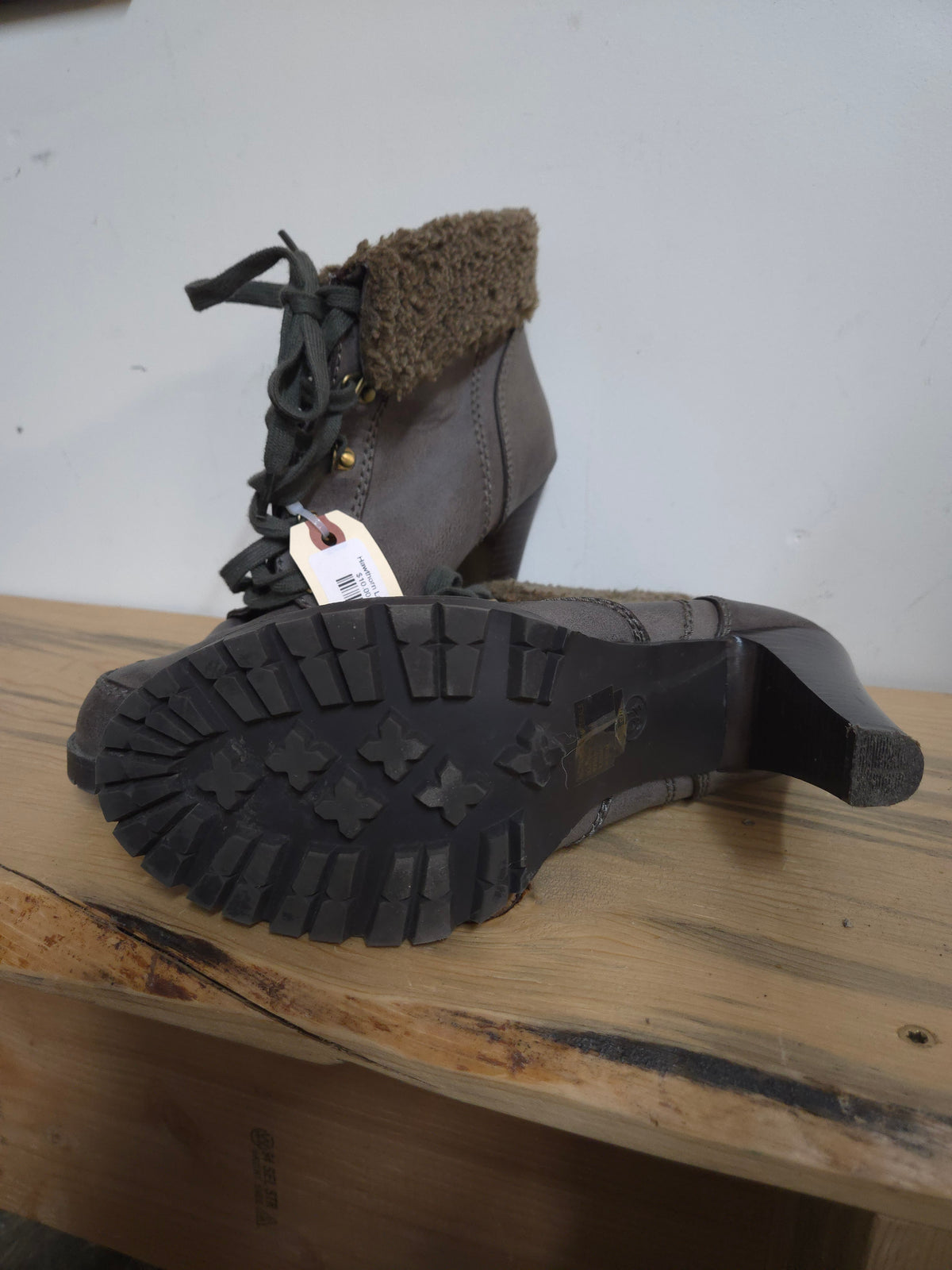 Hawthorn Laced Heel Boots
