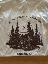 Off The Beaten Path Saddlery - Salmon, Idaho Adult Unisex Long Sleeve Tee