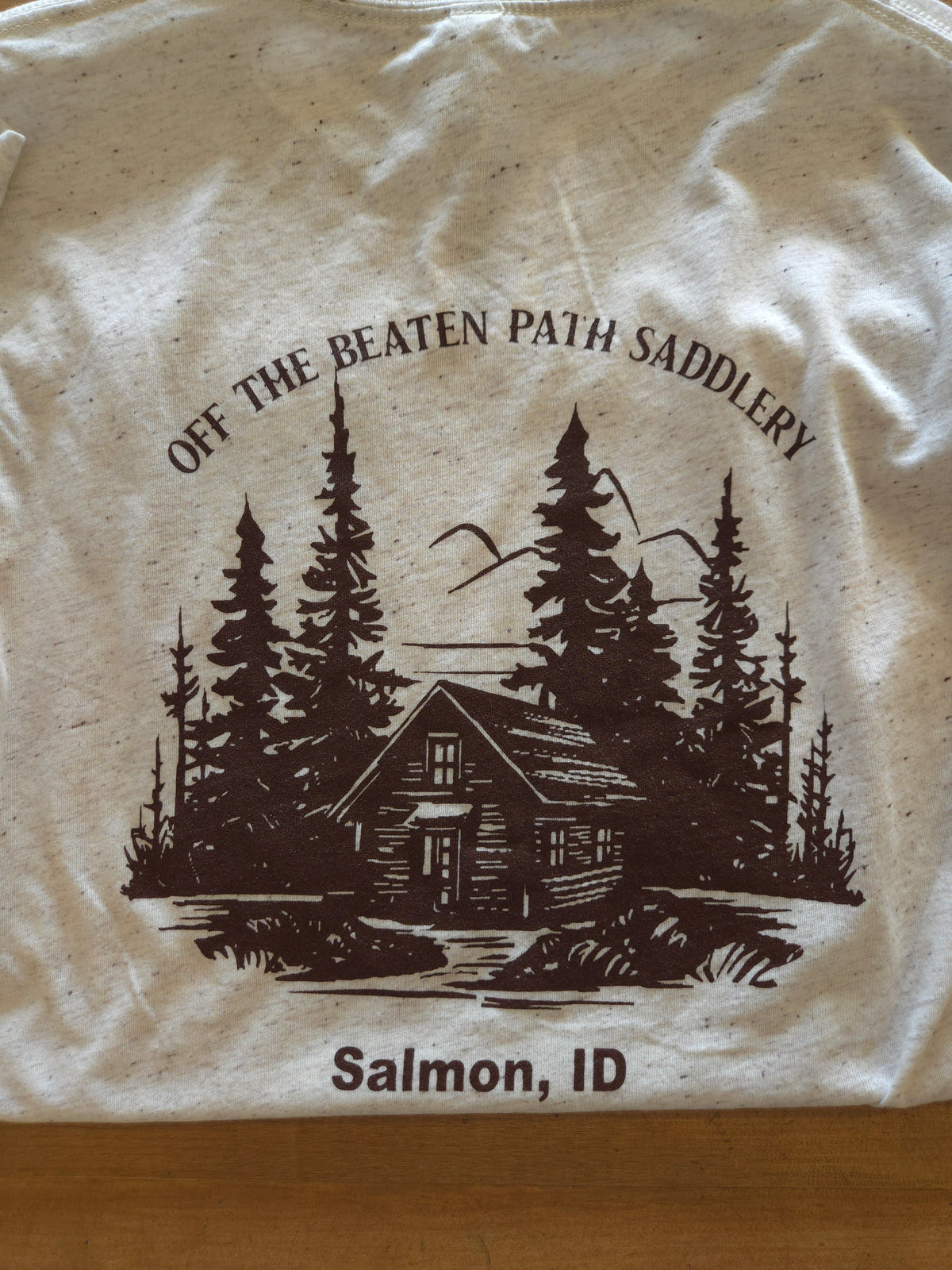 Off The Beaten Path Saddlery - Salmon, Idaho Adult Unisex Long Sleeve Tee