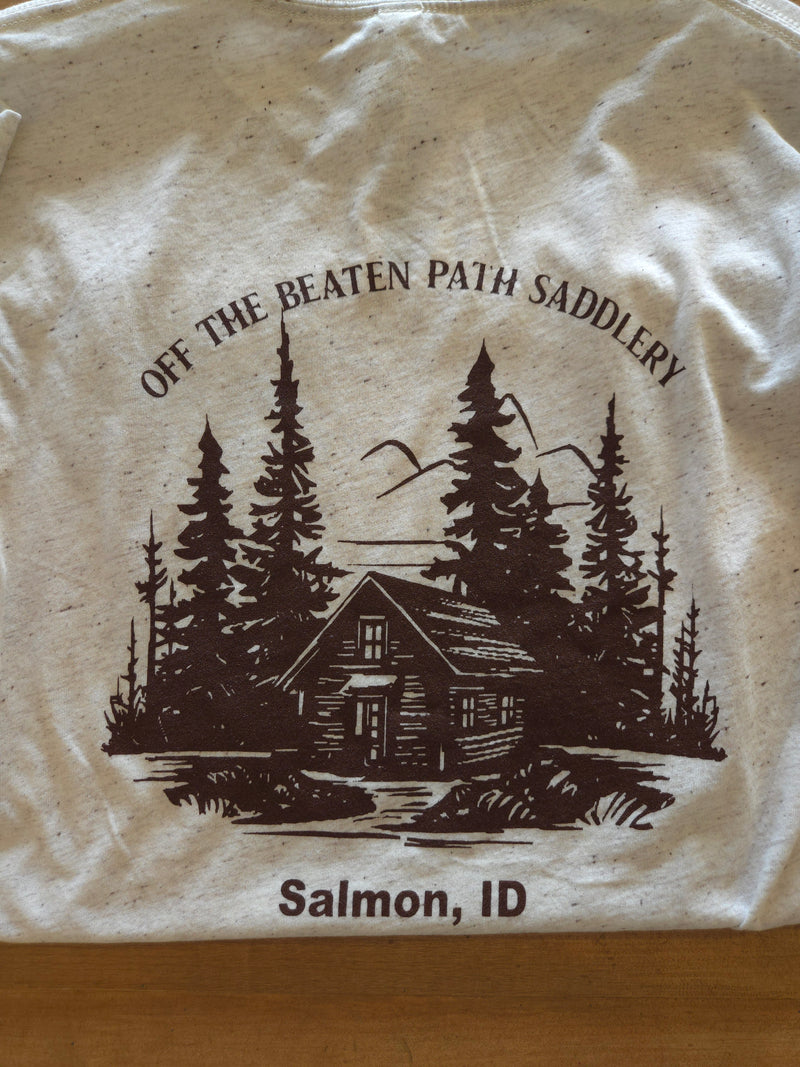 Off The Beaten Path Saddlery - Salmon, Idaho Adult Unisex Long Sleeve Tee