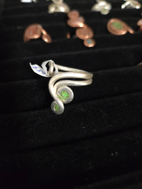 Copper and Silver Handmade Rings