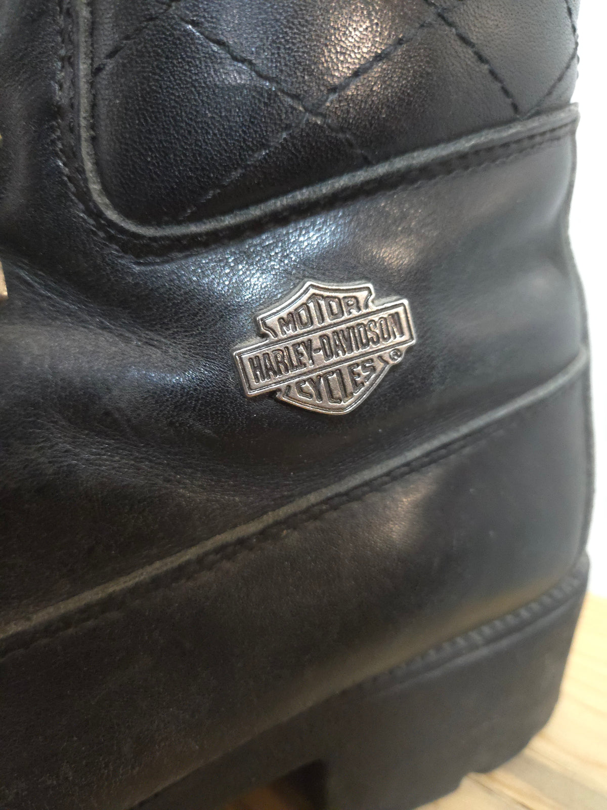 Harley Davidson Lace Up - Woman's Size 8