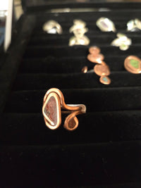 Copper and Silver Handmade Rings