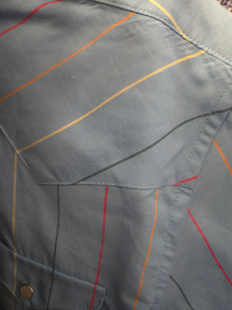 Panhandle Slim STRIPE ASSORTED Short Sleeve SNAP