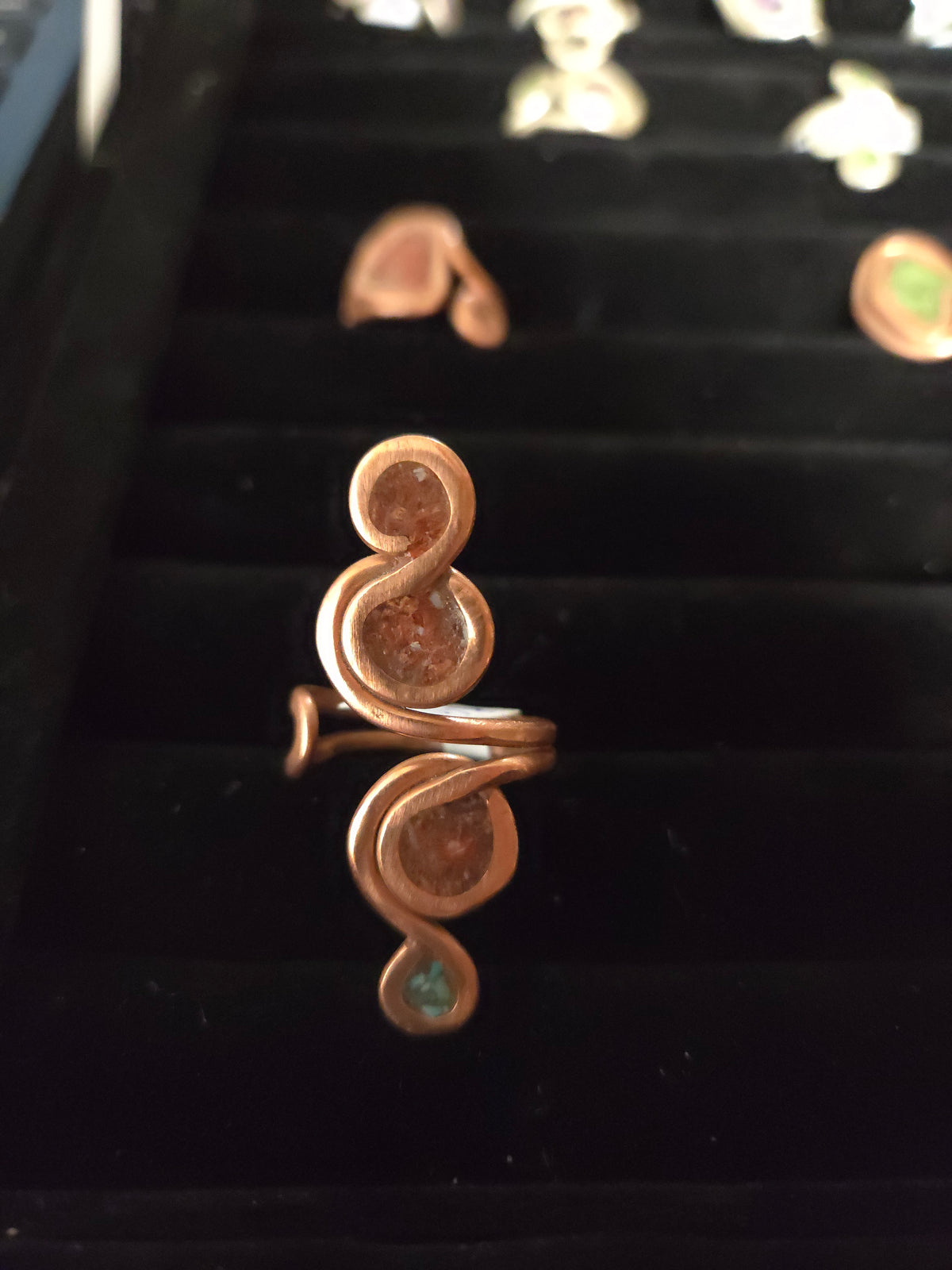Copper and Silver Handmade Rings