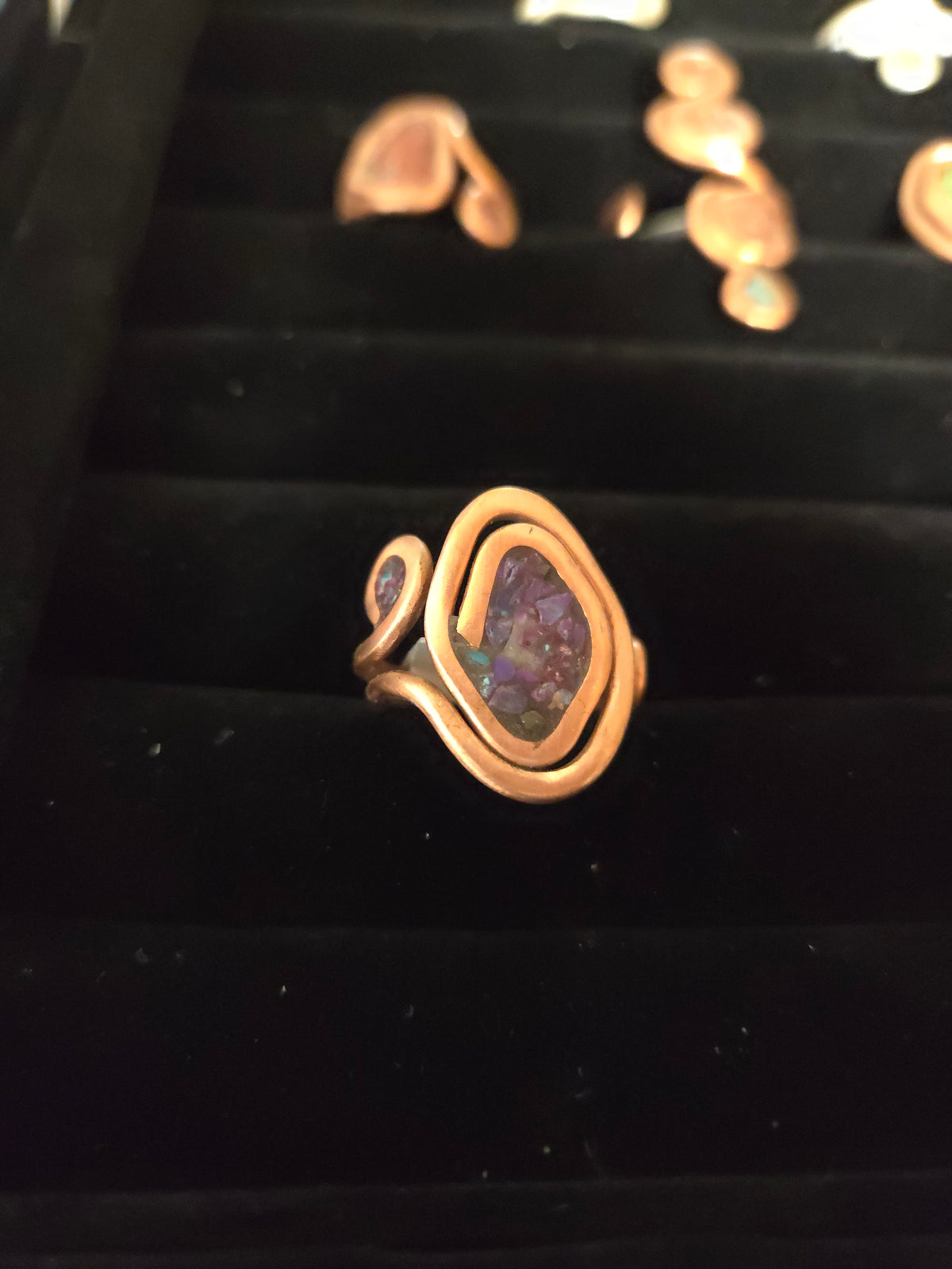 Copper and Silver Handmade Rings