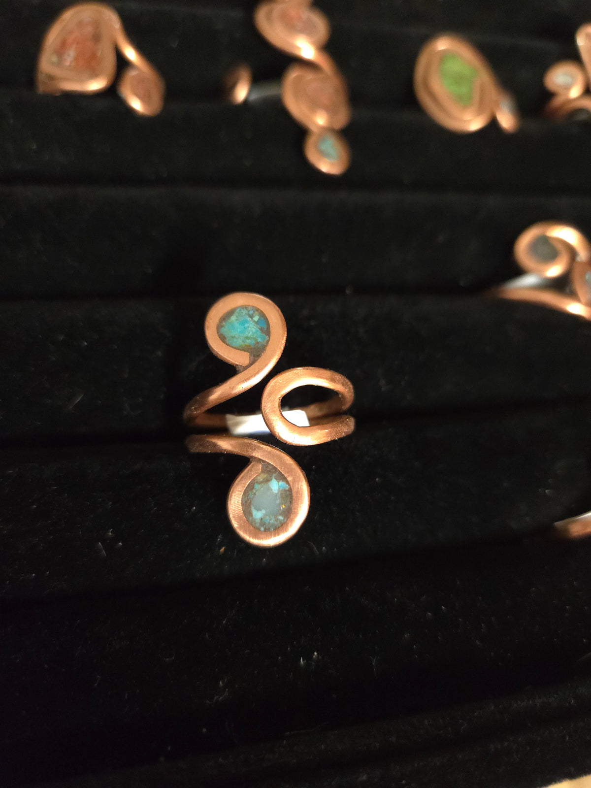 Copper and Silver Handmade Rings