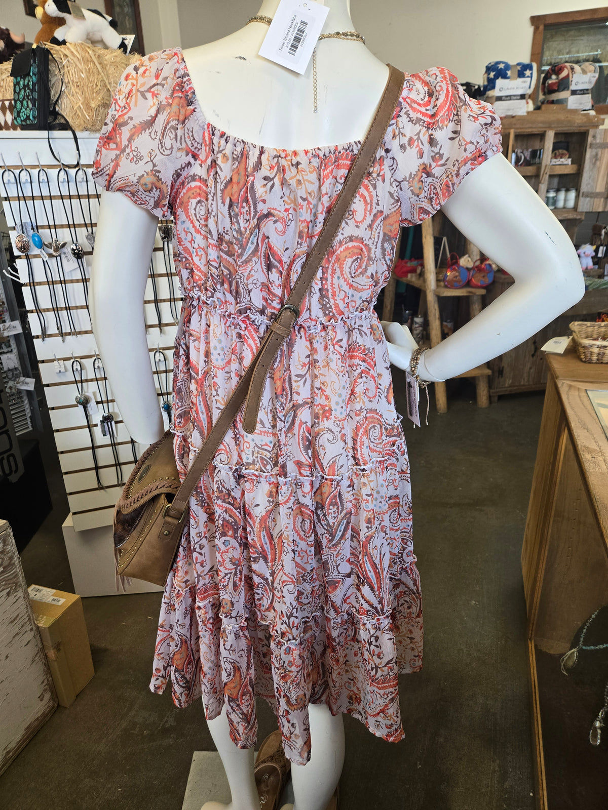 Ladies Western Dress - Paisley - Montana Co